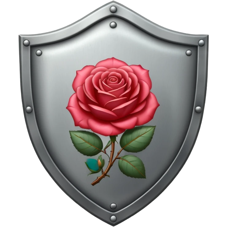 The elite protectors of the Thorned Court.Their shield bears a rose — strength wrapped in loyalty.They guard the Crown and protect the vibe. just the shield emoji