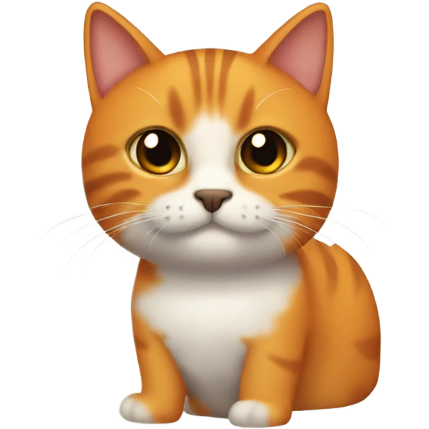 Gato naranja emoji