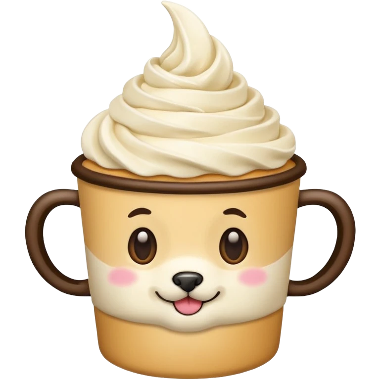 Pup cup emoji
