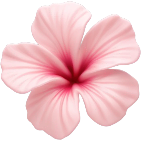 Pink Opal crystal hibiscus flower emoji