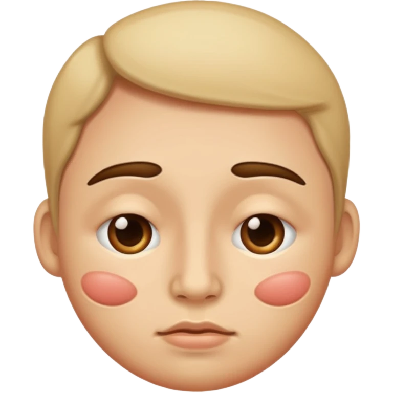 Swollen cheeks emoji