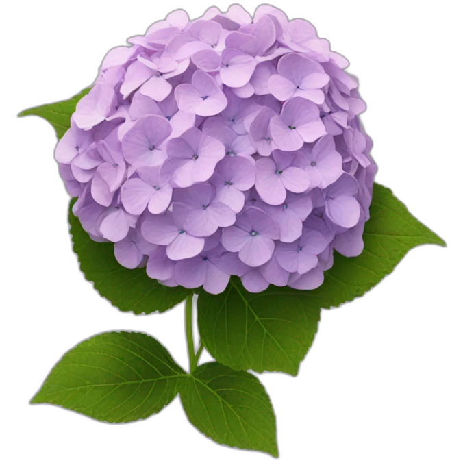 hydrangea emoji