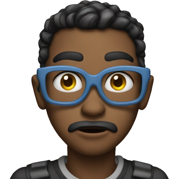 Emoji of dizziness with saliva  emoji