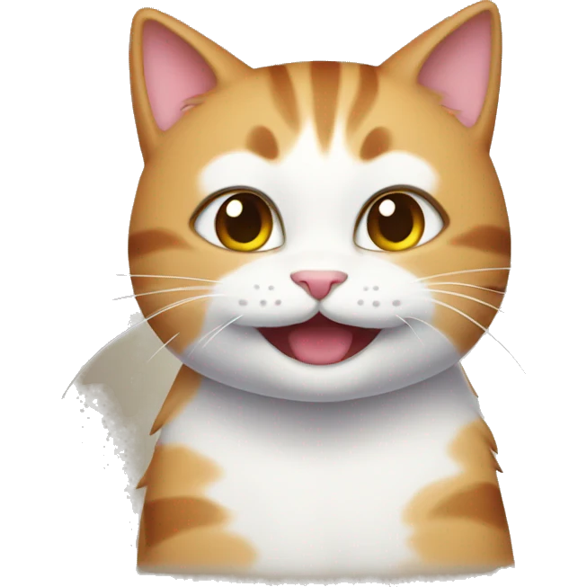happy kitty emoji