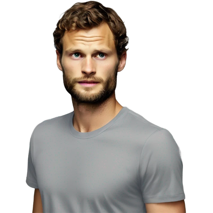 Realistic Photo Jamie Dornan emoji