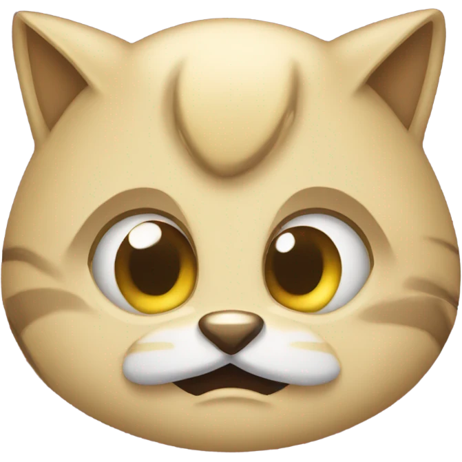 Mewing emoji