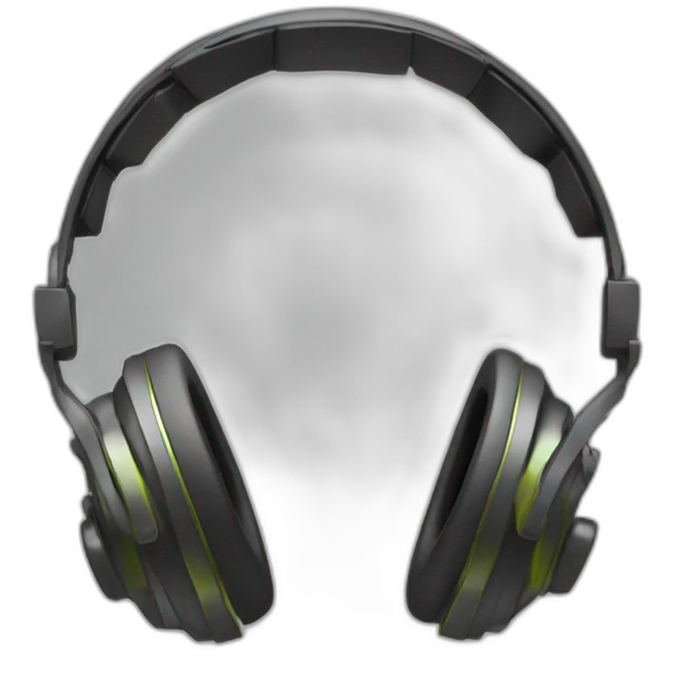 Casque de musique emoji