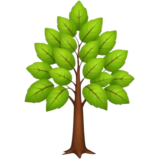 Young tree growing emoji