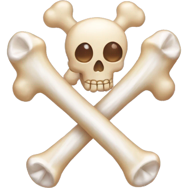 candy bone emoji