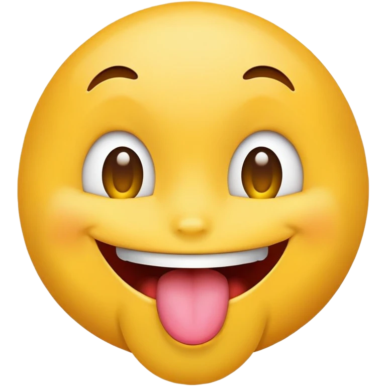 A mix of 😛 and 🙂‍↔️ emoji