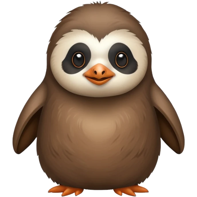 penguin sloth mixed together emoji