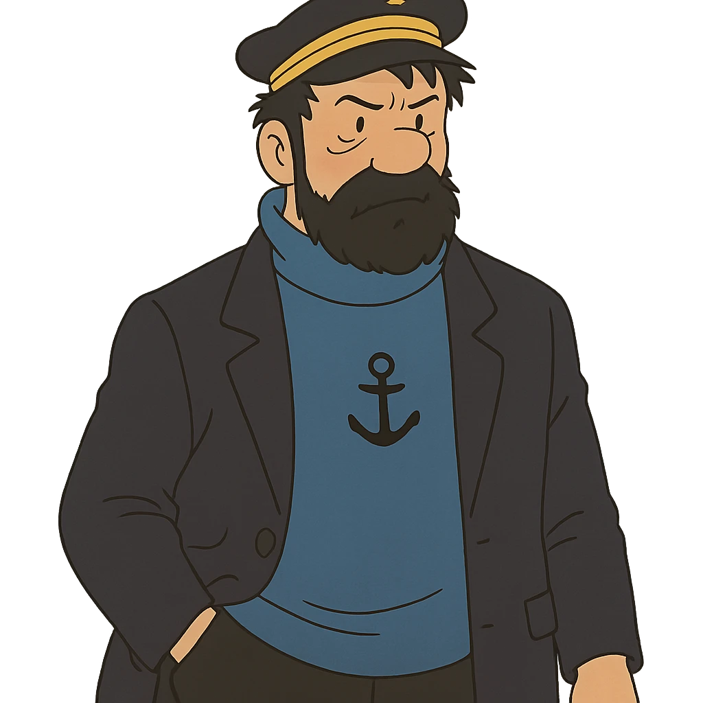 Captain Haddock emoji