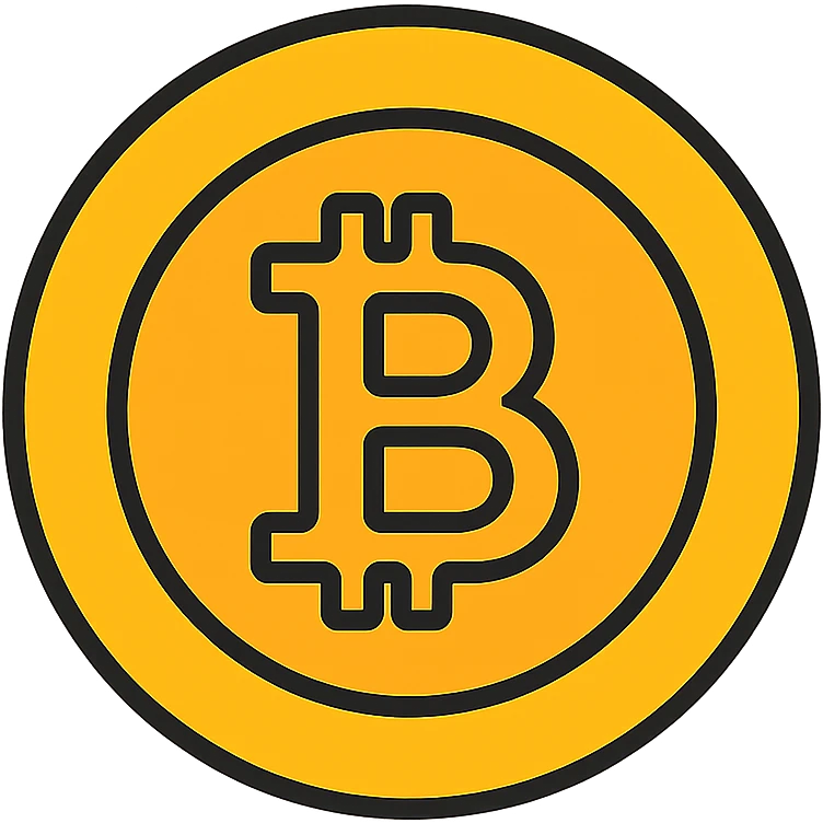 Bitcoin logo emoji
