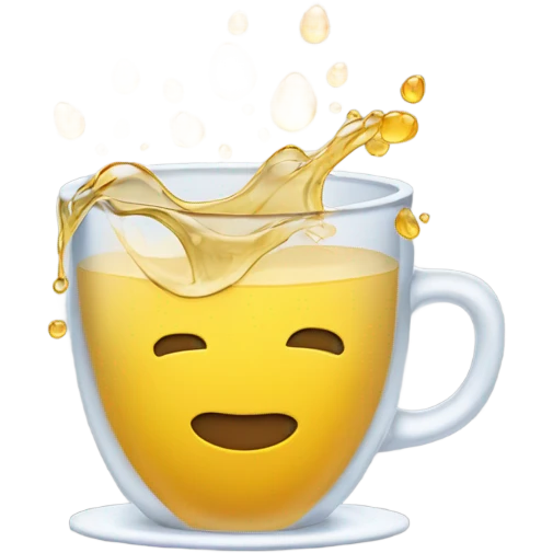 My cup runneth over emoji