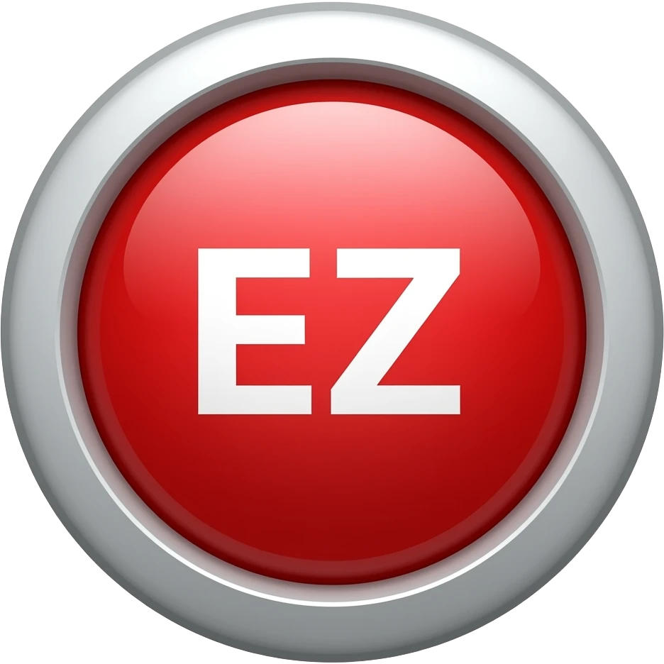 Red EZ button emoji