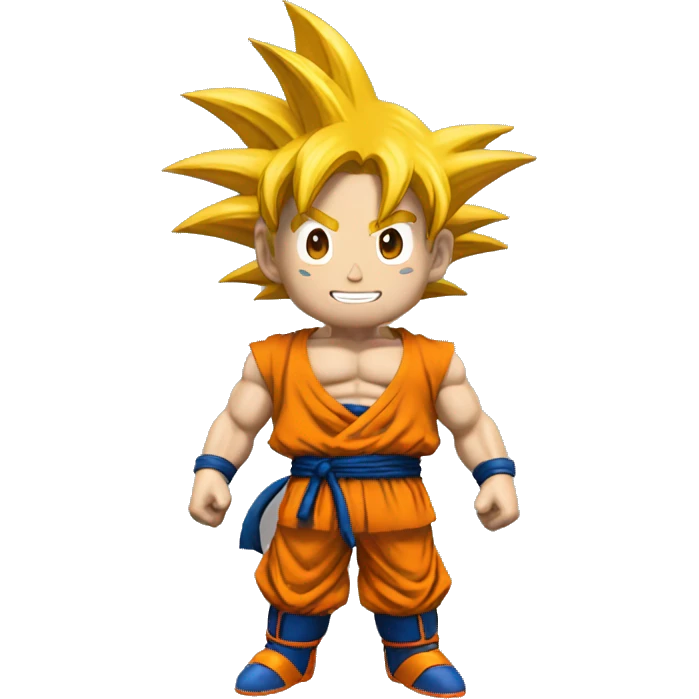 Goku fazendo joinha  emoji