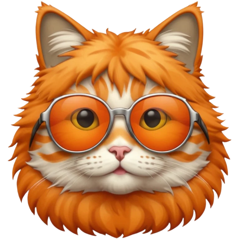 Cat wearing sunglasses emoji