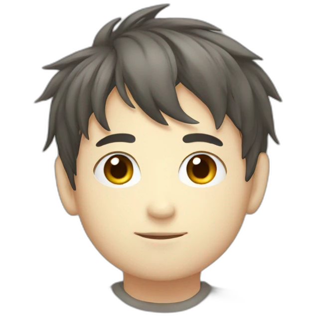 Boy, full body, manga style  emoji
