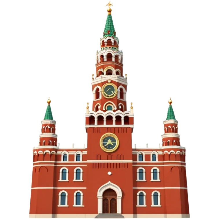 Spasskaya Tower Moscow emoji