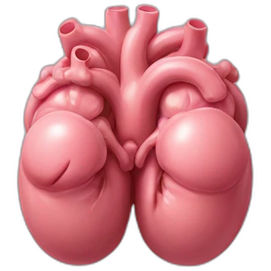 two glandular organs emoji