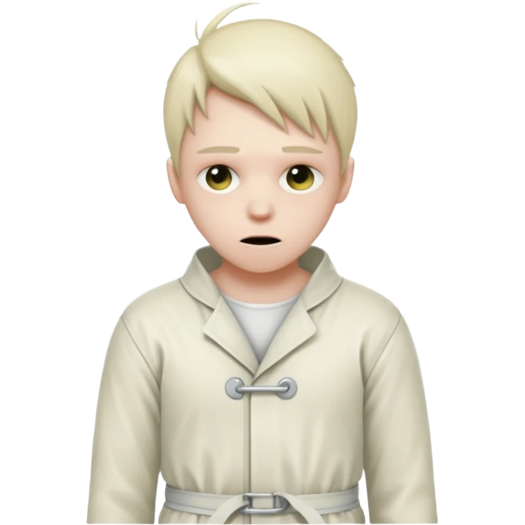 Пациент психиатрической больницы в смирительной рубашке emoji