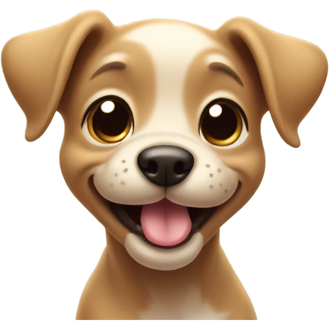 puppy blowing kisses emoji