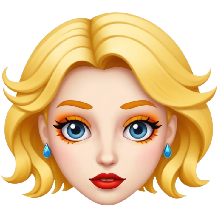 lady with crazy no fashion sense emoji