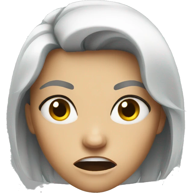 Angry woman emoji
