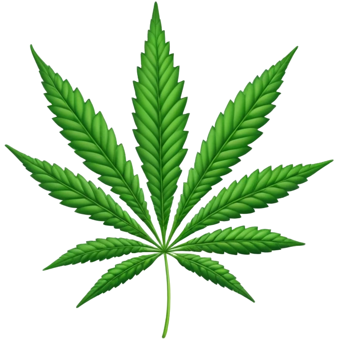 Weed leaf emoji
