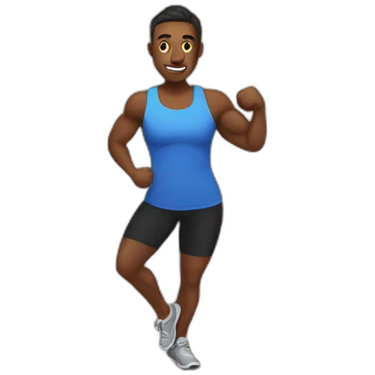 8am gym session emoji