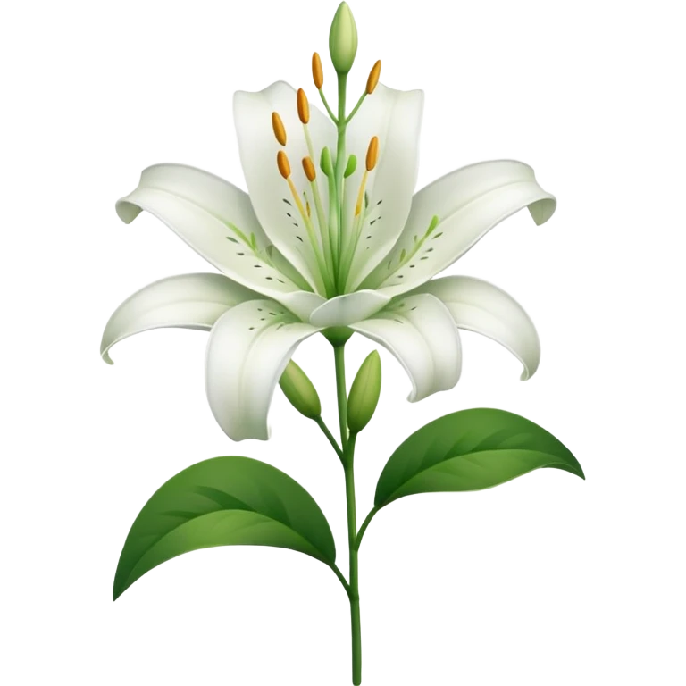 Lilies flower emoji