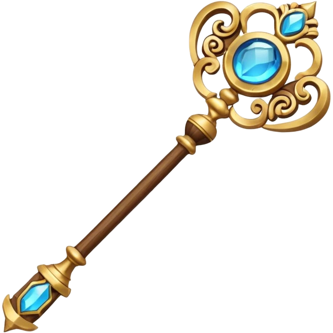 Healer staff emoji