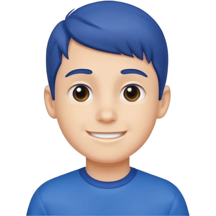 blue Boy happy emoji