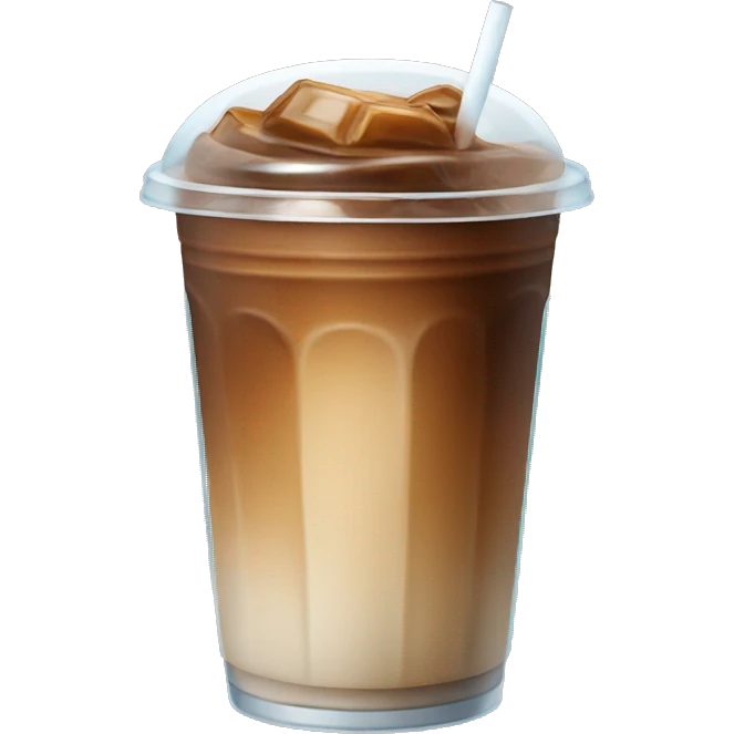 Iced coffee  emoji