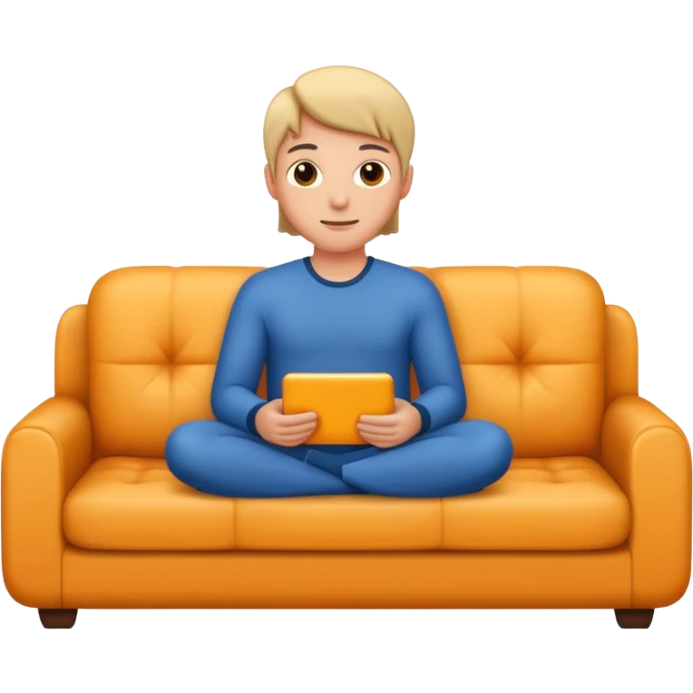 Couch potato  emoji