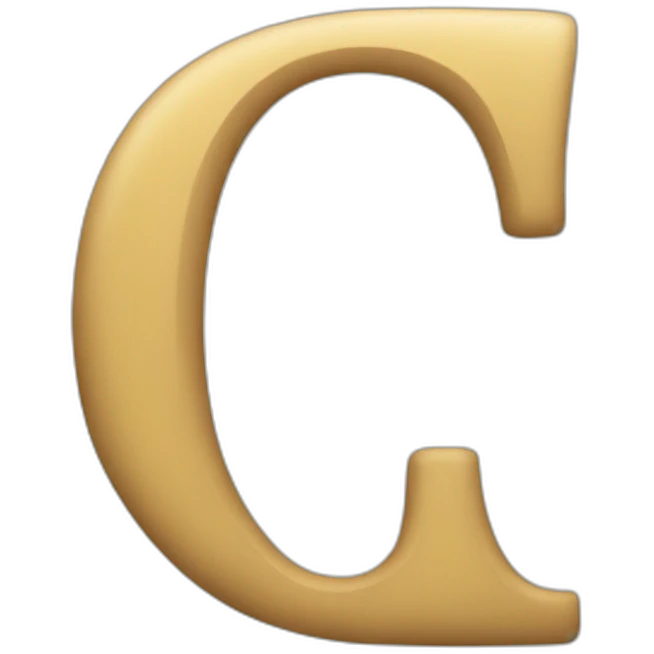 curve "A" emoji