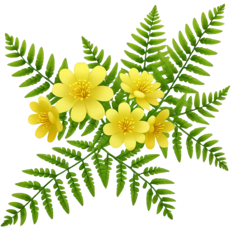 Cinematic Realistic Acacia Emoji, Bright and cheerful, with clusters of fluffy yellow flowers blooming along delicate branches. The wattle’s soft, fern-like leaves sway in the breeze, radiating a sense of warmth and joy. Soft glowing outline, capturing the essence of Australian sunshine, warmth, and beauty in a vibrant acacia tree! emoji