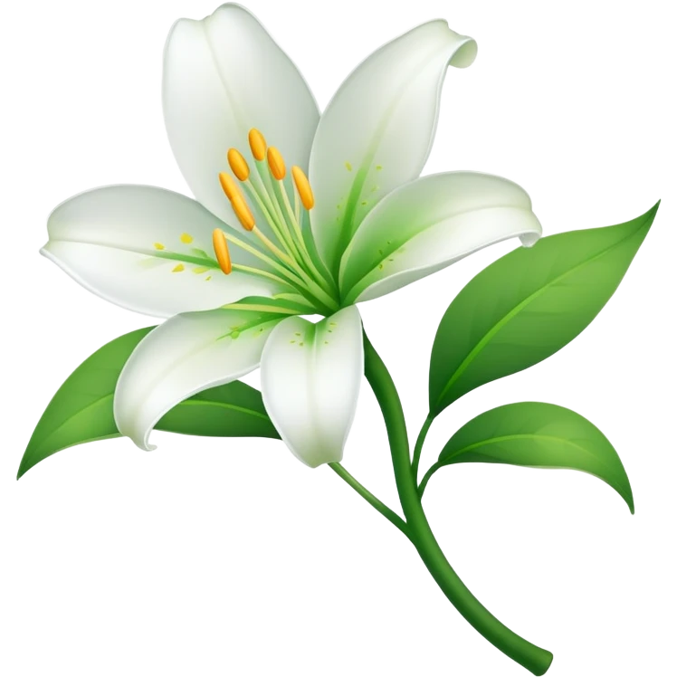 lilly flower  emoji