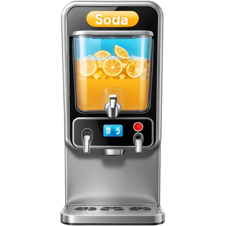Digital soda dispenser   emoji