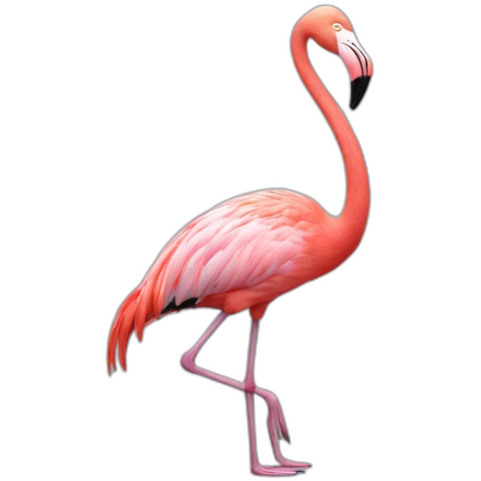 flamingo dancing emoji