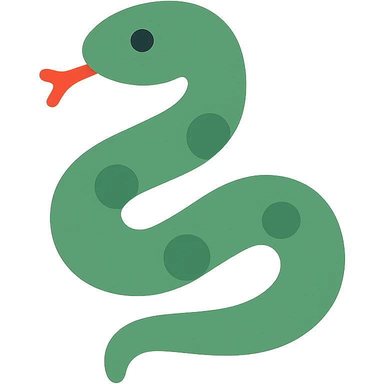 Snake emoji