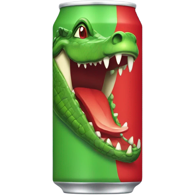 Apple Alligator Energy Drink can emoji