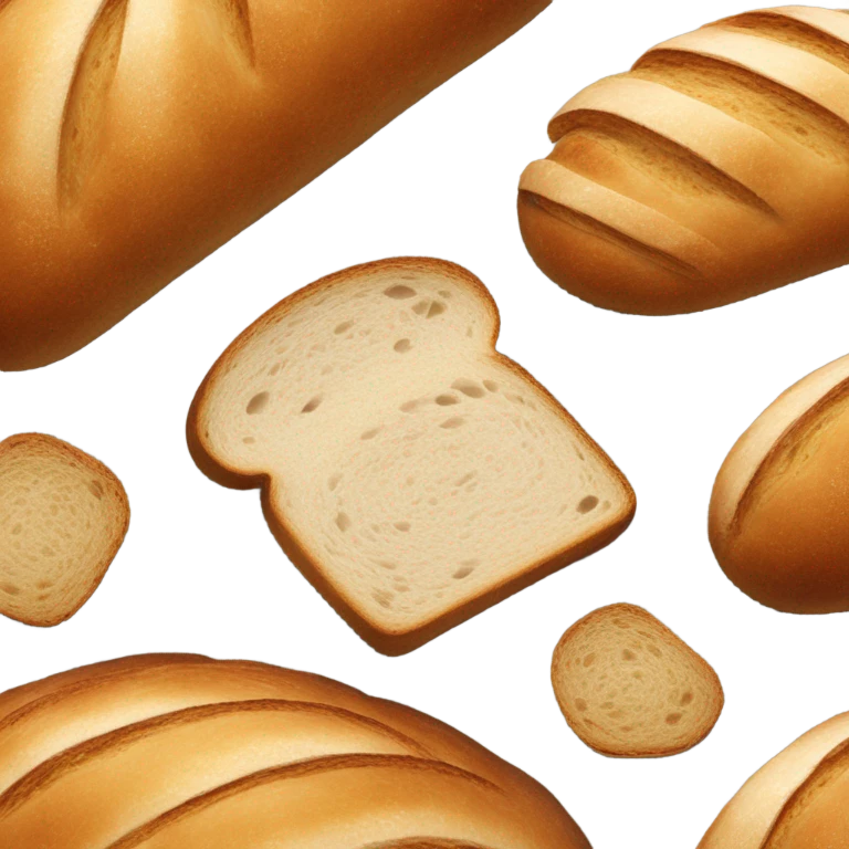 Sourdough bread emoji