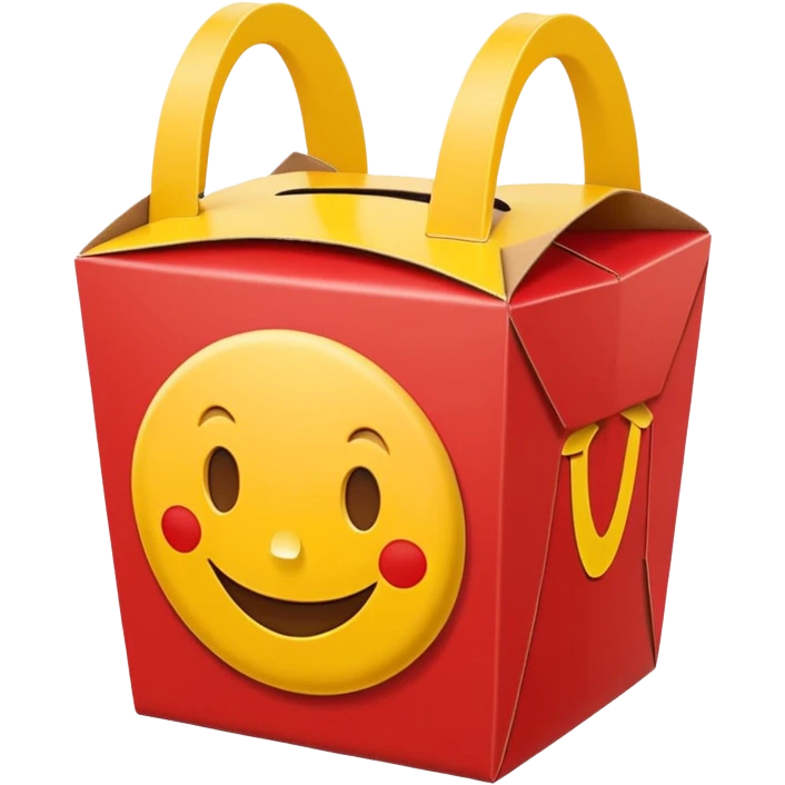 McDonald happy meal emoji
