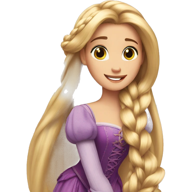 Rapunzel emoji