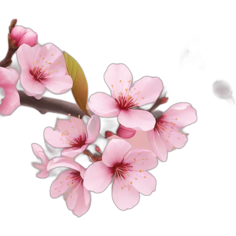 cherry blossom emoji