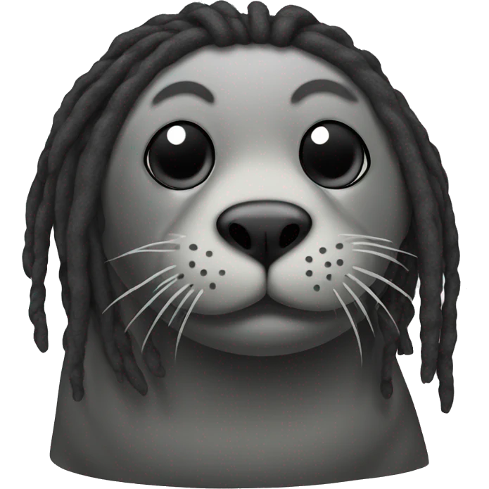 Seal with dreads emoji