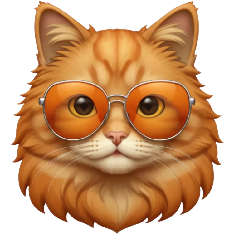 Cat wearing sunglasses emoji