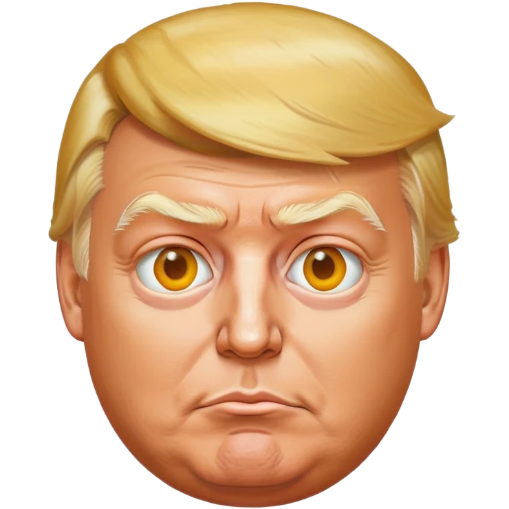 trump with egg on face emoji