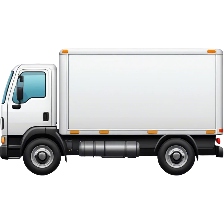 Side of white truck 2 door emoji